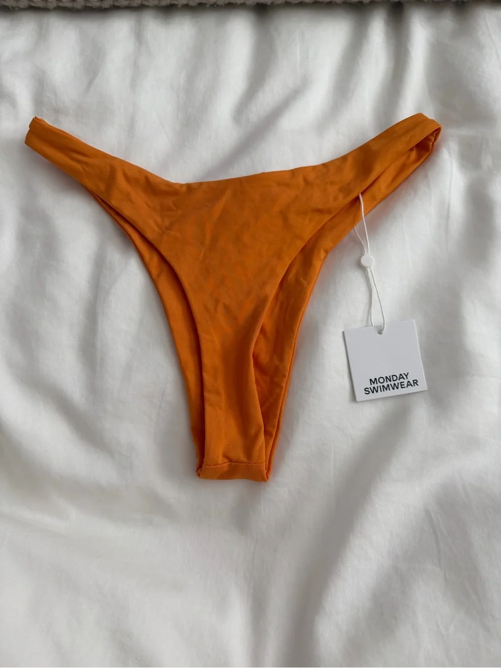 Monday Swimwear Orange Bikini Bottom
